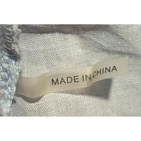 J.McLaughlin Womens Cotton Floral Tunic Top V-Neck‎ Med Chic Resort Work Comfort - Picture 8 of 8